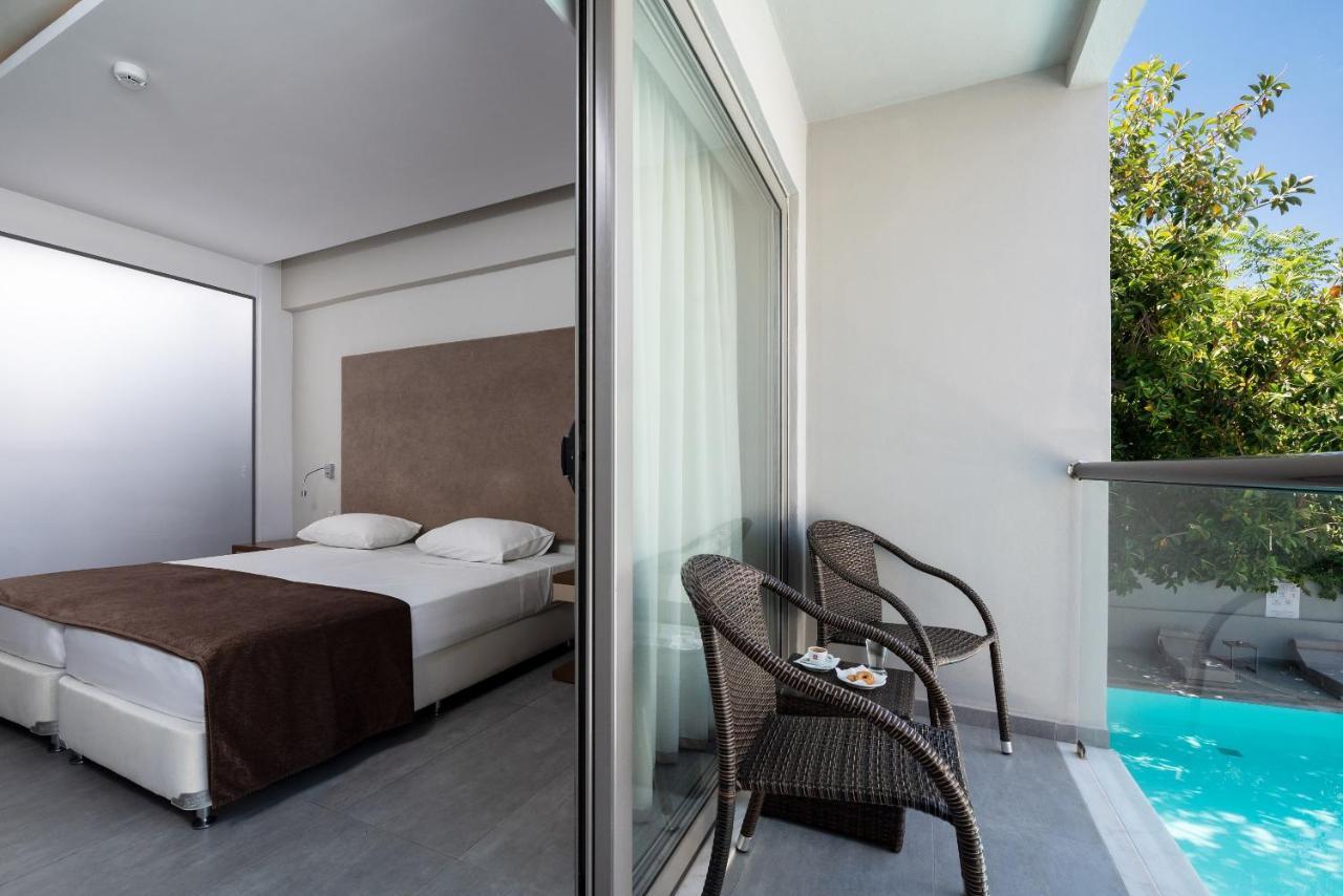 Oktober Downtown Boutique Hotel Rhodes City Eksteriør billede